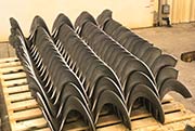 Edge-Wound Helicoid Auger Flight at Flight Manufacturing Corp.